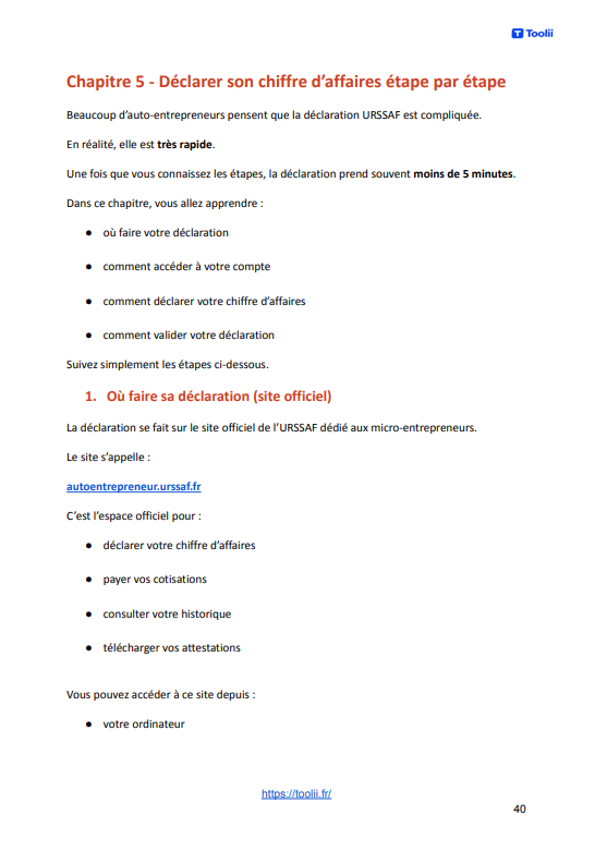 Guide URSSAF aperçu 3
