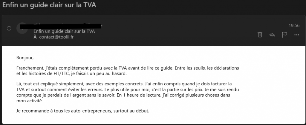 avis tva