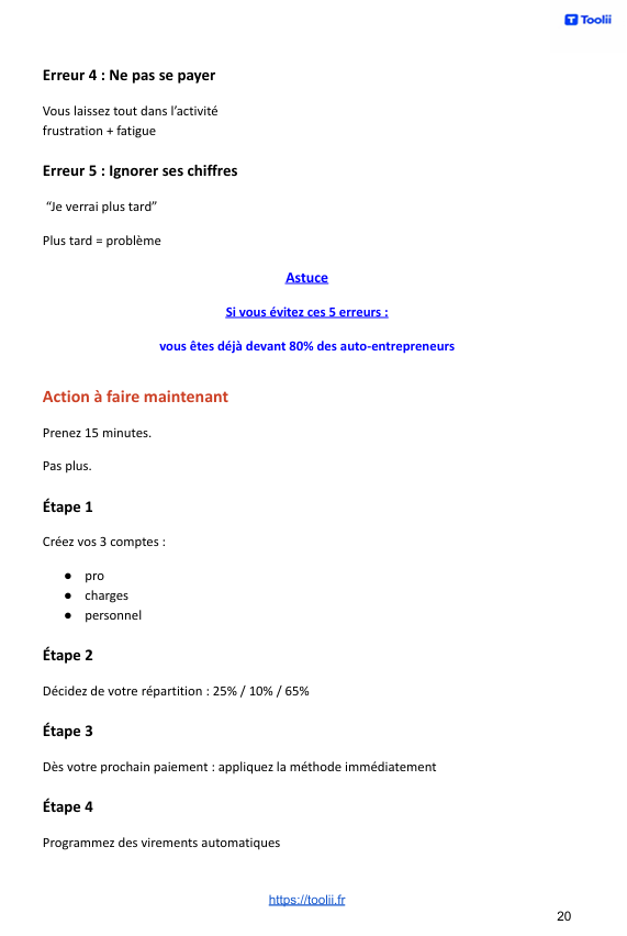 Guide Gérer son argent aperçu gerer argent 4